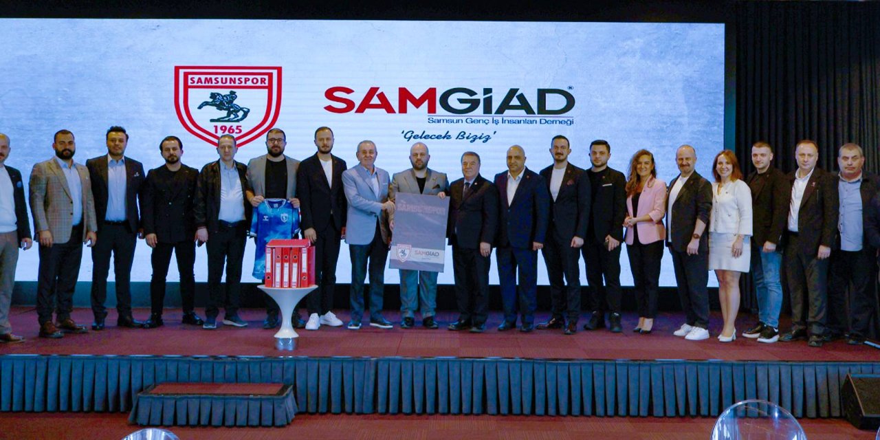 SAMGİAD üyesi 105 iş insanı Samsunspor'a üye oldu