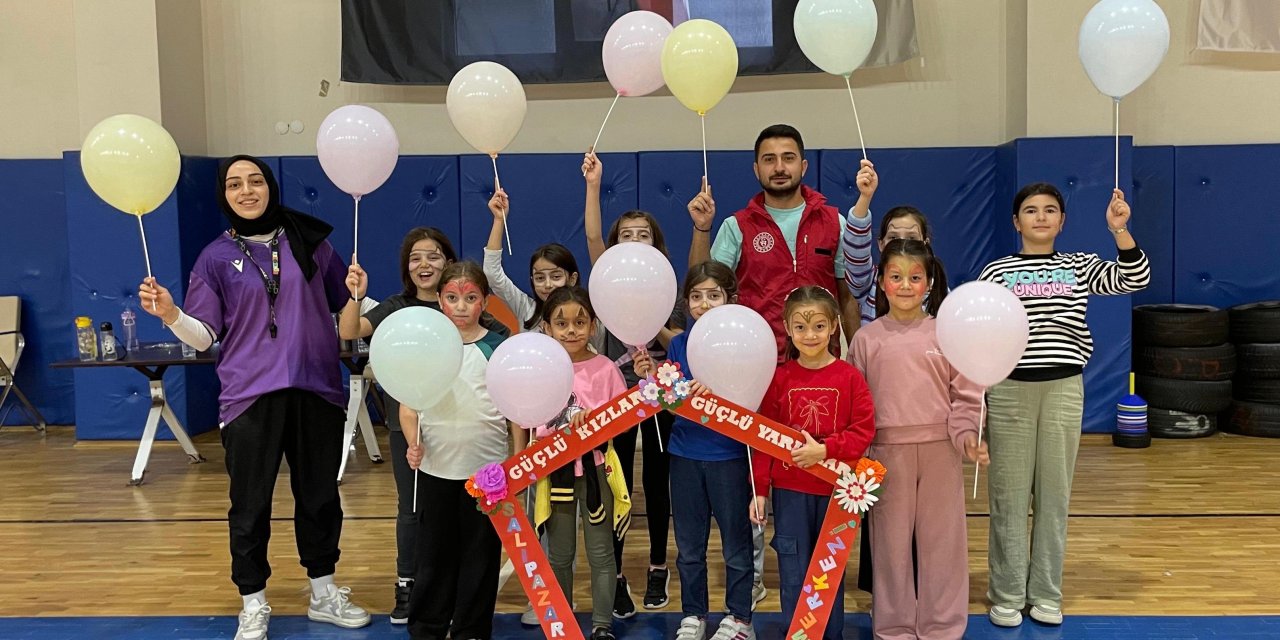 Çocuklar sportif ve eğitsel oyunlarla bir araya geldi