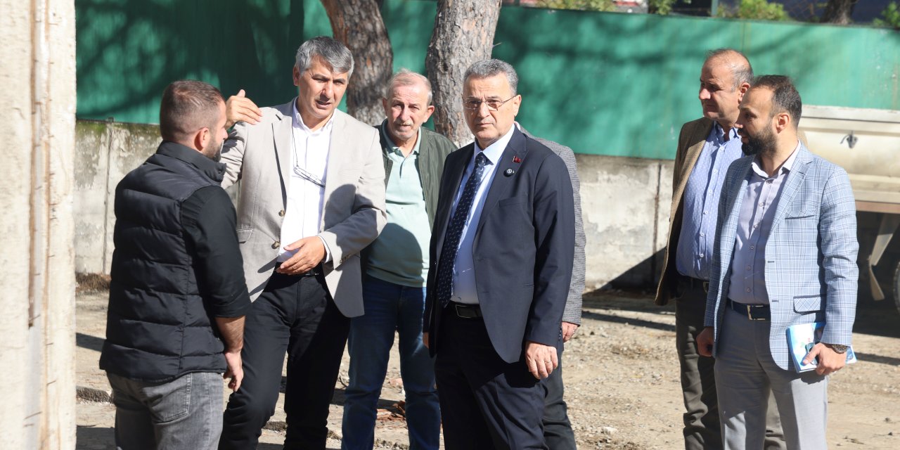 Gazi Kafe Park için çalışmalar başladı