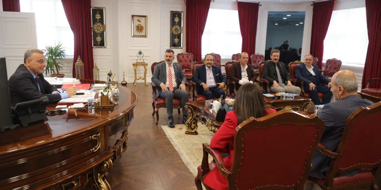 SAM-BİR’den Başkan Kurnaz’a ziyaret