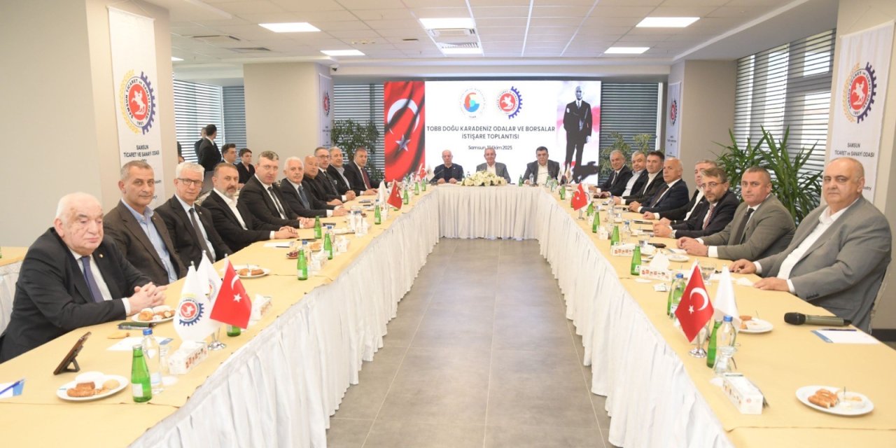 TOBB Doğu Karadeniz Bölge Toplantısı gerçekleşti