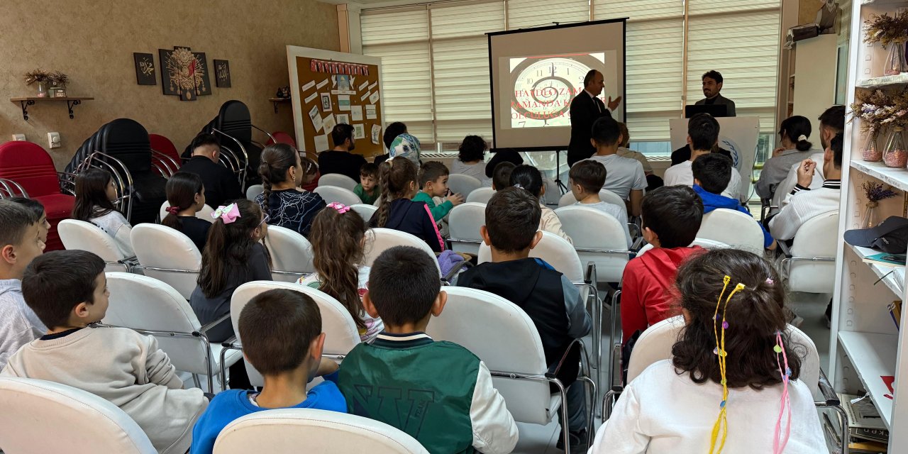 Öğrencilere "Kültür Varlıklarını ve Müzelerimiz" semineri verildi
