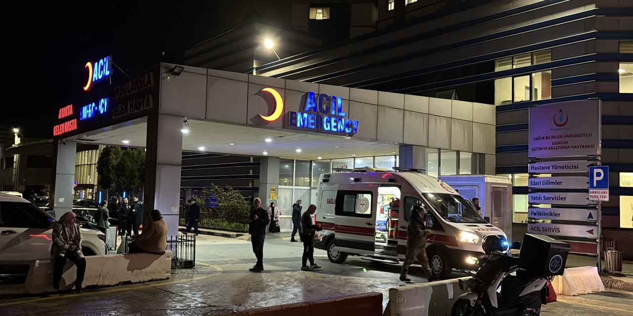 Samsun'da çıkan tartışmada bir kişi tüfekle yaralandı