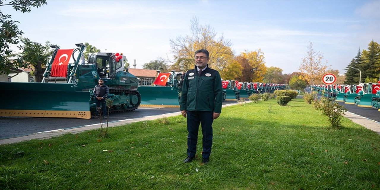 DSİ'nin araç parkına 50 iş makinesi daha katıldı