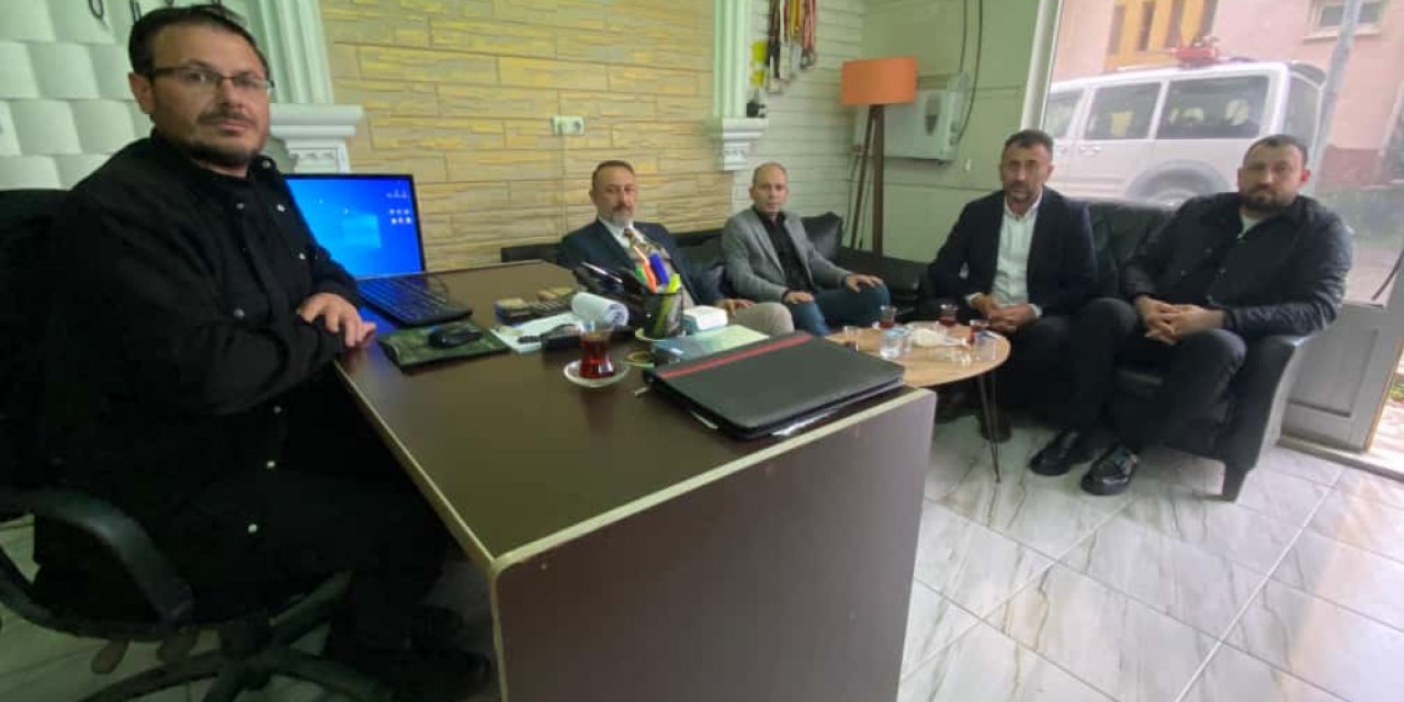 Çarşamba TSO’dan Gazeteciler Cemiyetine ziyaret