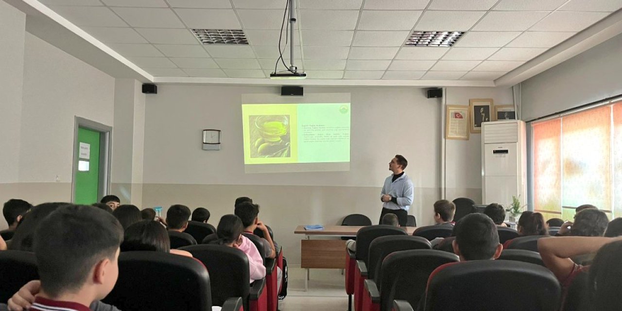 Sağlıklı beslenme eğitimi verildi