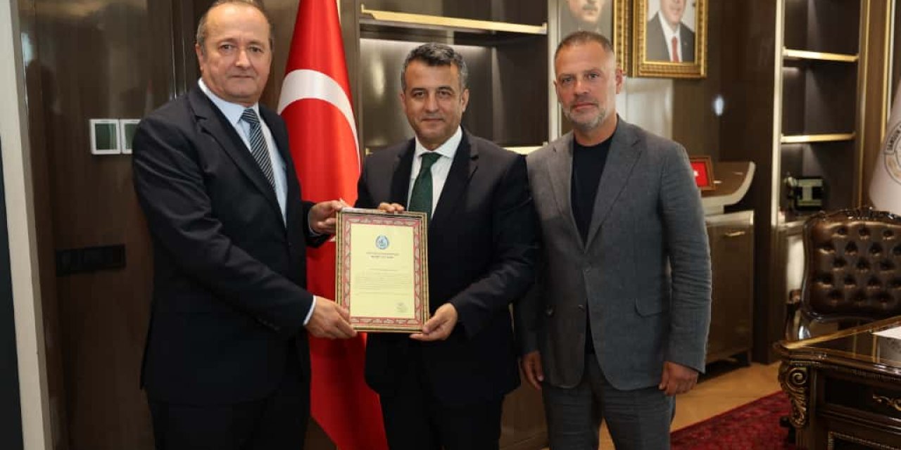 Mehmetçik Vakfı’ndan Başkan Doğan’a teşekkür ziyareti