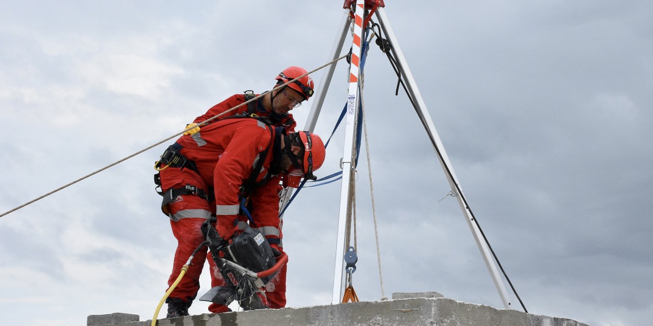 Samsun'da 7,4 büyüklüğünde deprem tatbikatı yapıldı