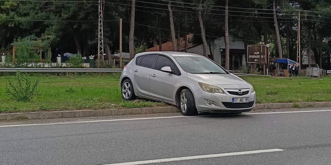 Trafik kazasında 2 kişi yaralandı