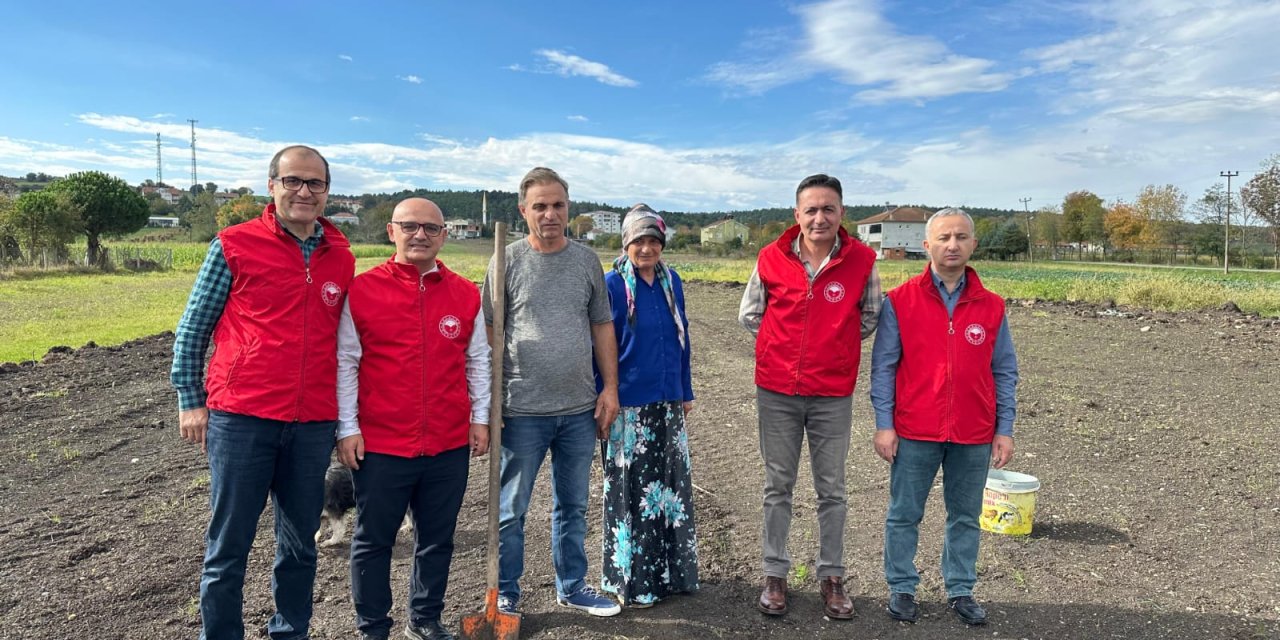 Çiftçilere toprak analizi eğitimi verildi