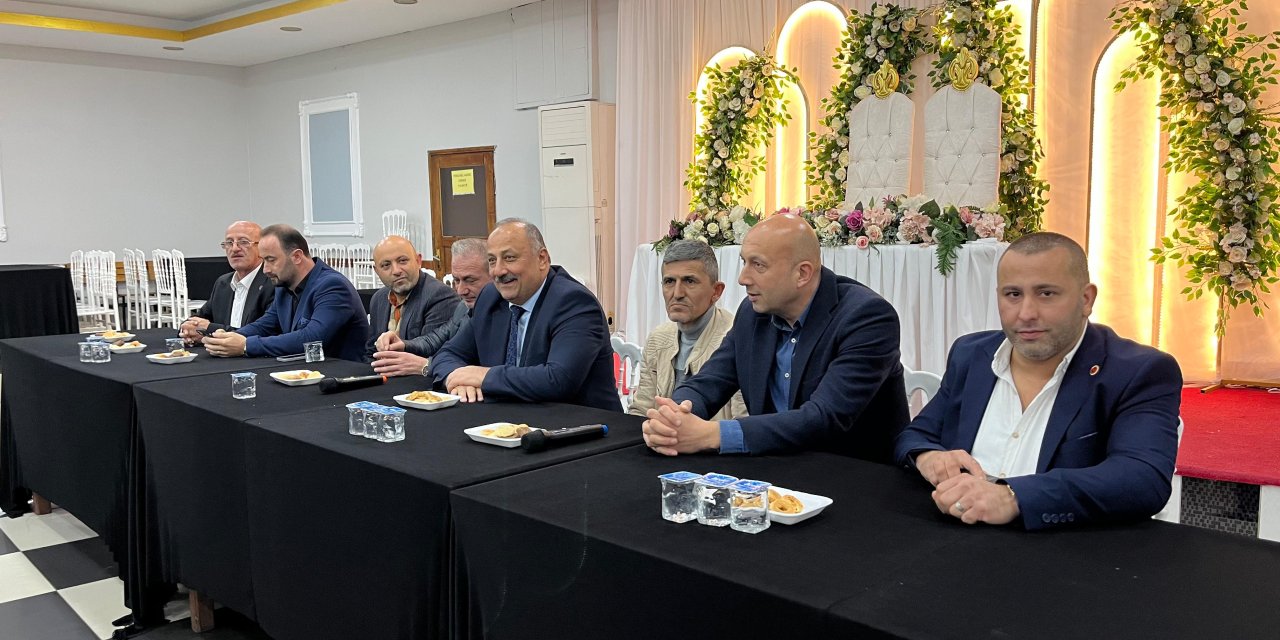 Başkan Karaca esnafla bir araya geldi