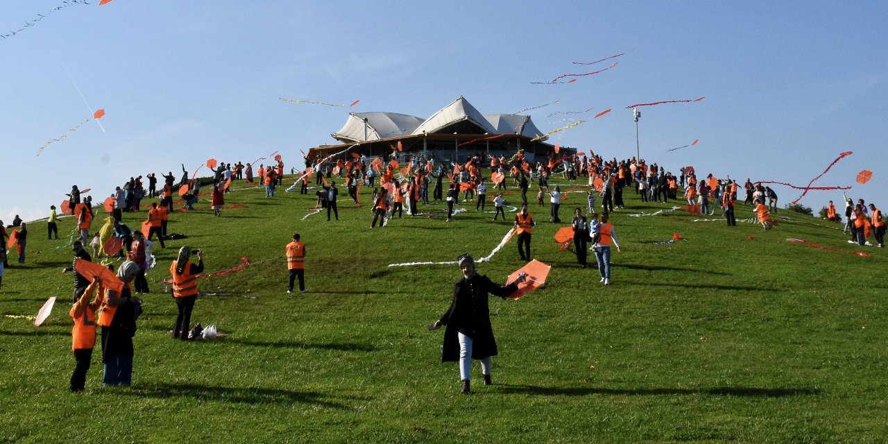 LÖSEV Turuncu Uçurtma Şenliği düzenledi