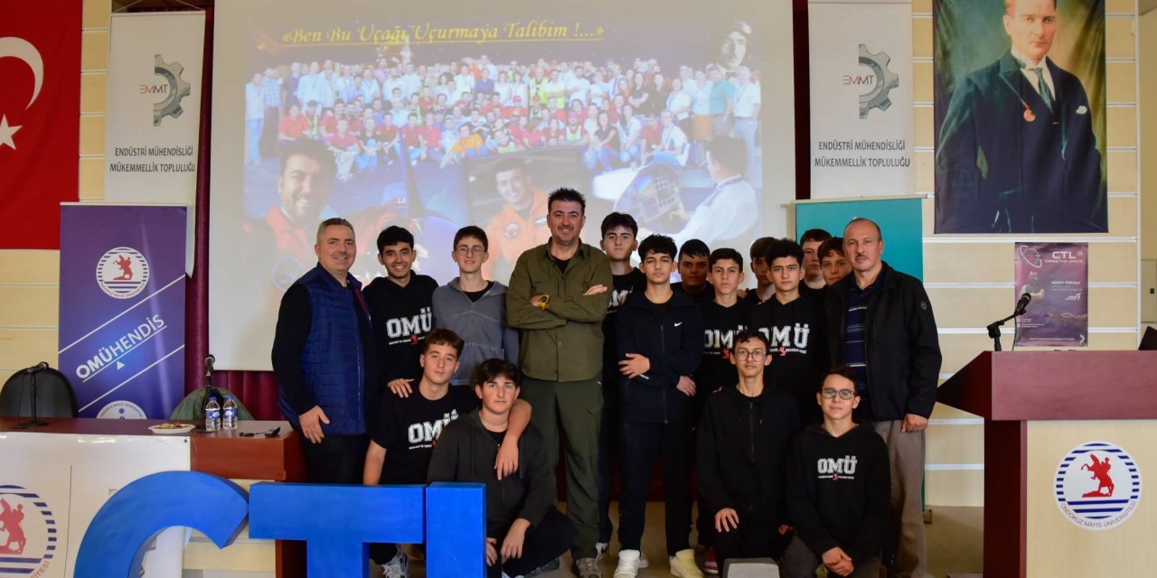 OMÜ öğrencileriyle bir araya geldi