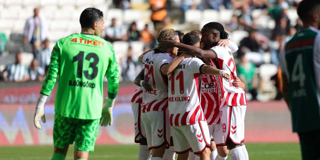 Samsunspor Konya'dan 3 puanla döndü