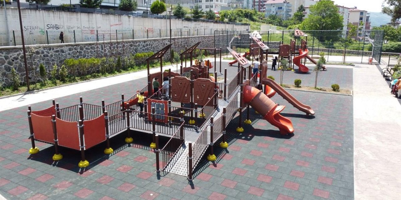 Canik'te yeni parklar hizmette
