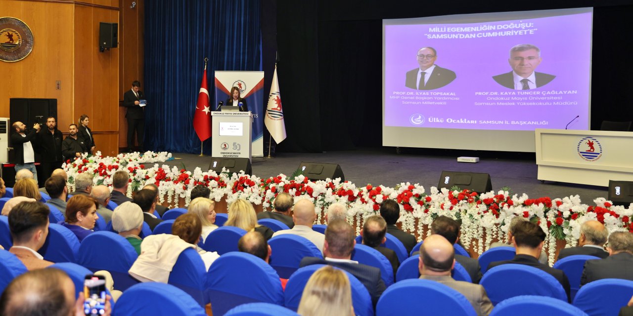 Milli Egemenliğin Doğuşu: Samsun'dan Cumhuriyete paneli düzenlendi