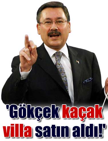 Gökçekin villası kaçak....