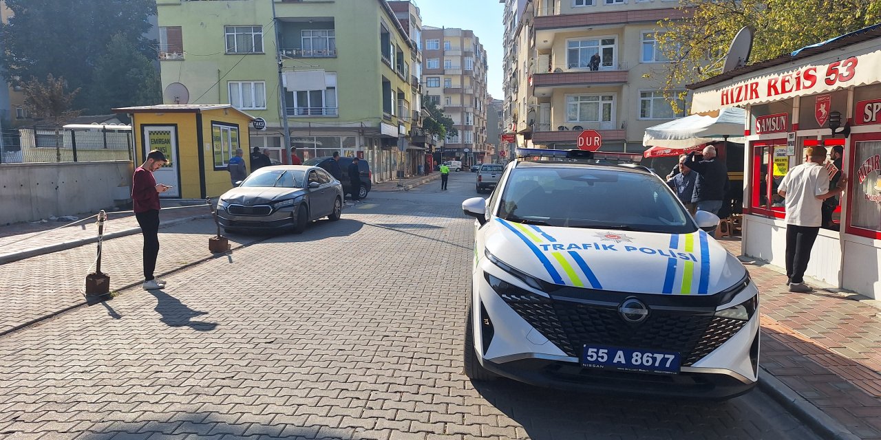 Trafik kazasında bir kişi yaralandı