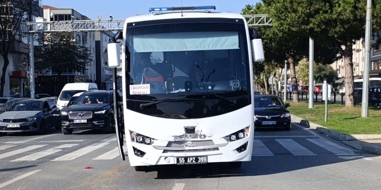 Trafik kazasında 2 kişi yaralandı