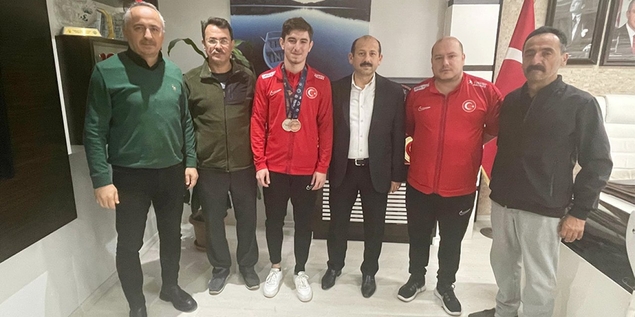 Samsunlu sporcudan tarihi başarı