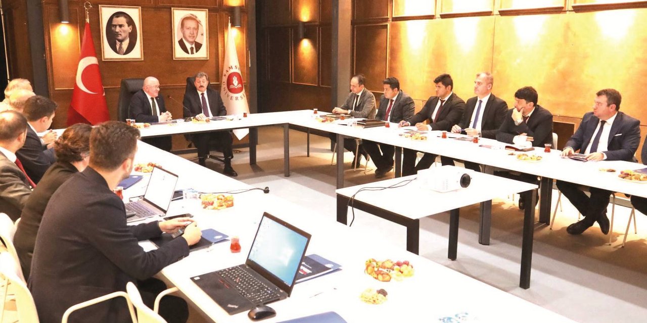 Samsun OSB faaliyetleri değerlendirildi