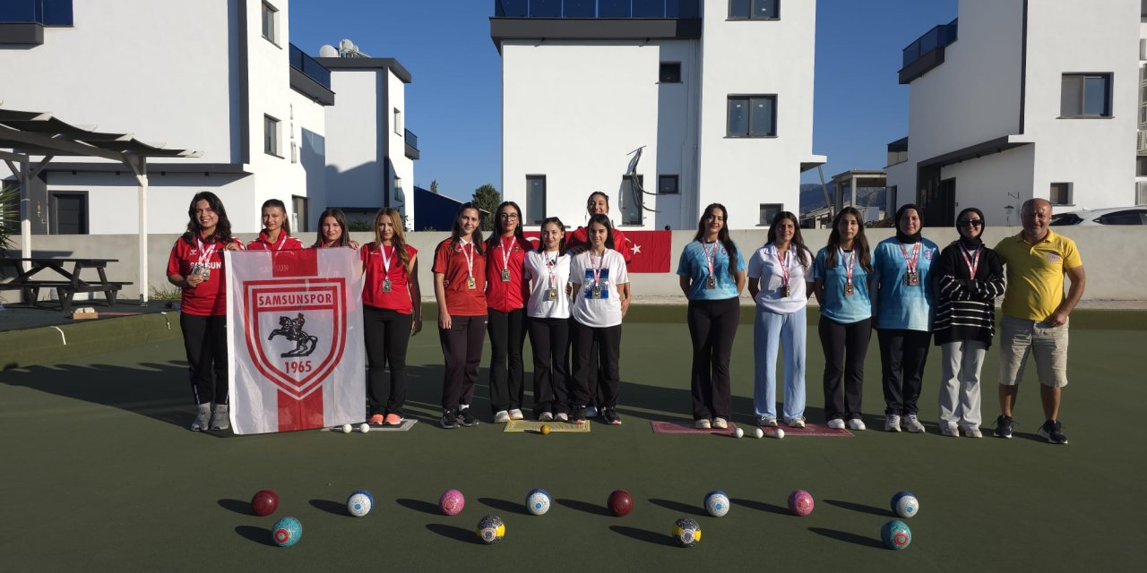 Samsunspor Bocce Takımı başarılarla döndü