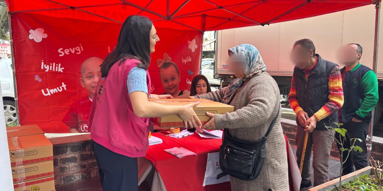 Paketler ihtiyaç sahiplerine ulaştı