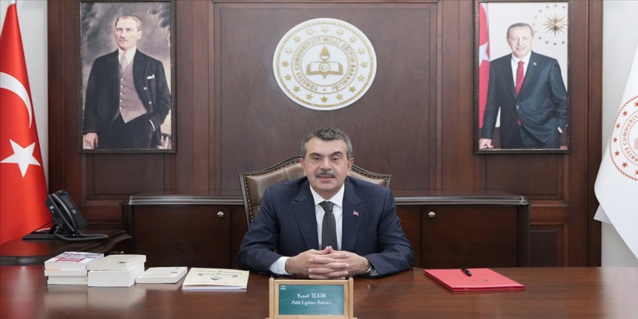 Bakan Tekin'den Öğretmenler Günü mesajı