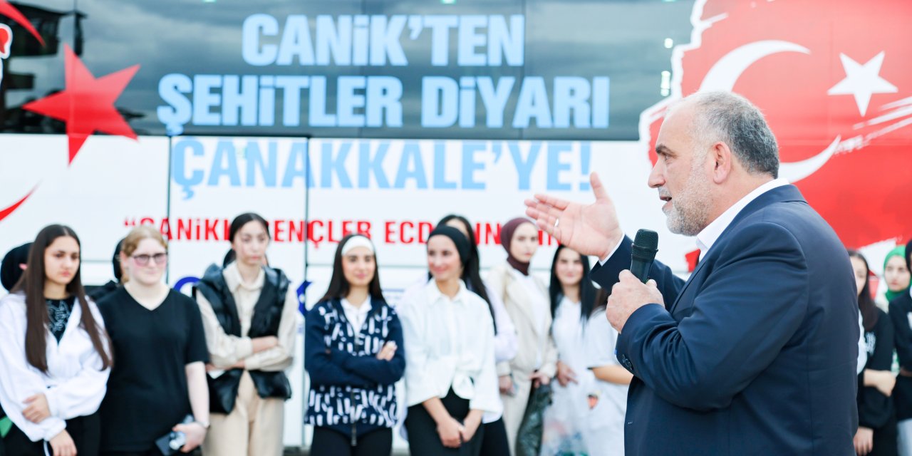Canik Belediyesi gençleri Çanakkale'ye gönderiyor