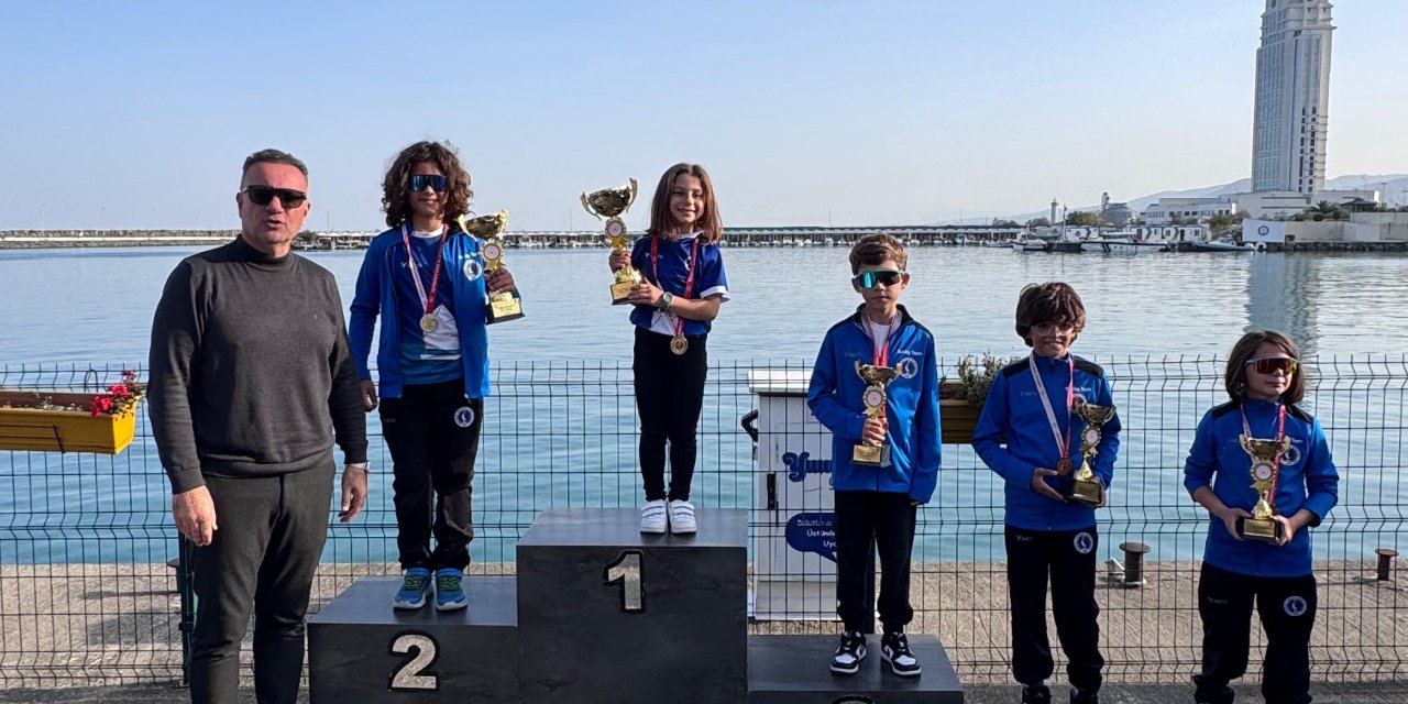 Samsun İl Birinciliği Kupası Yelken Yarışları tamamlandı