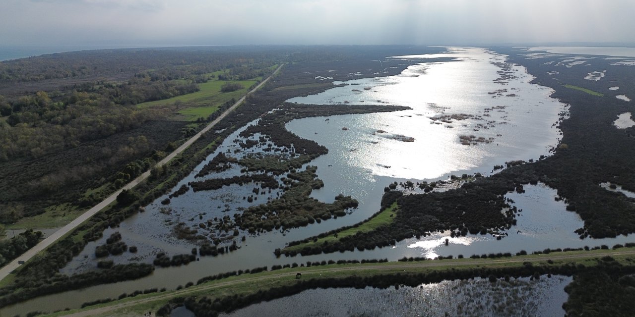 Suları çekilen göller sonbahar yağışlarıyla canlandı