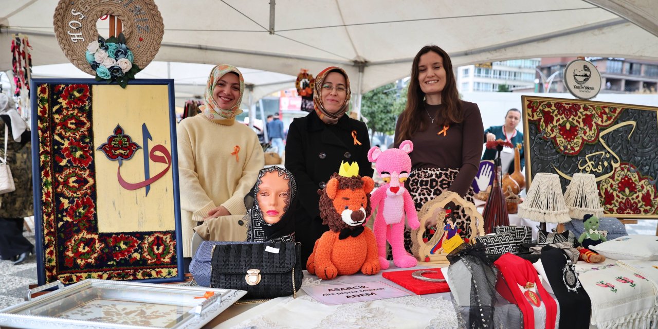 Kadın emeği sergisi düzenlendi