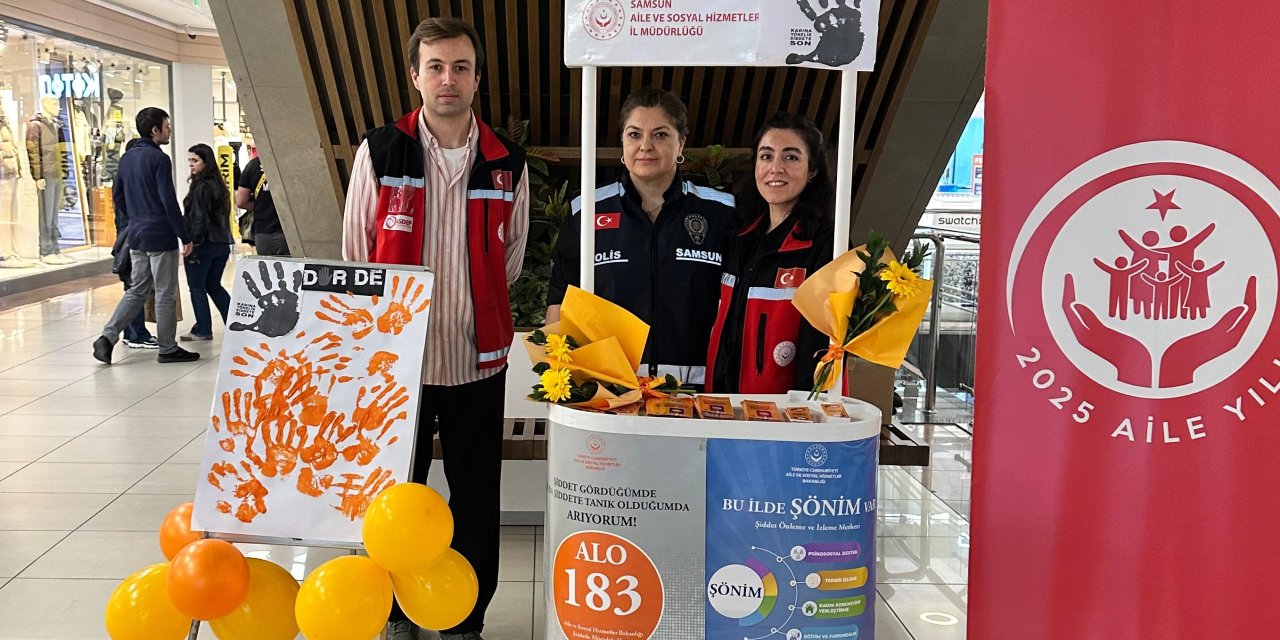 Şiddete Sen de Dur De etkinliği düzenlendi