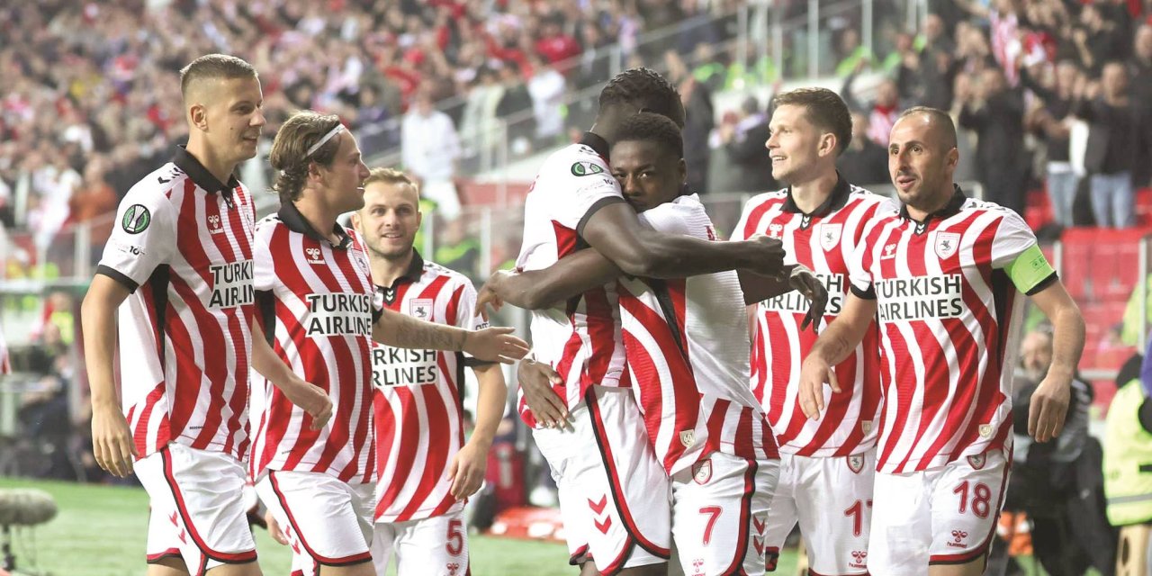 Samsunspor galibiyet için sahada