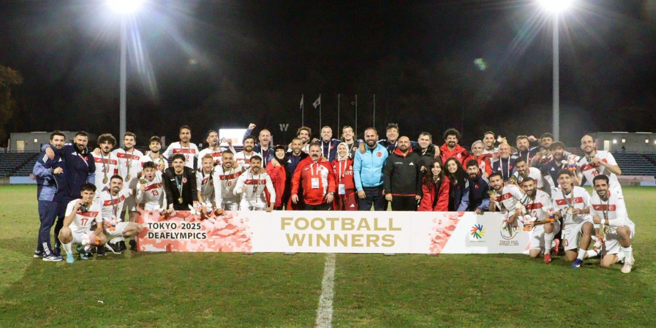 İşitme Engelliler Milli Takımı Olimpiyat Şampiyonu oldu