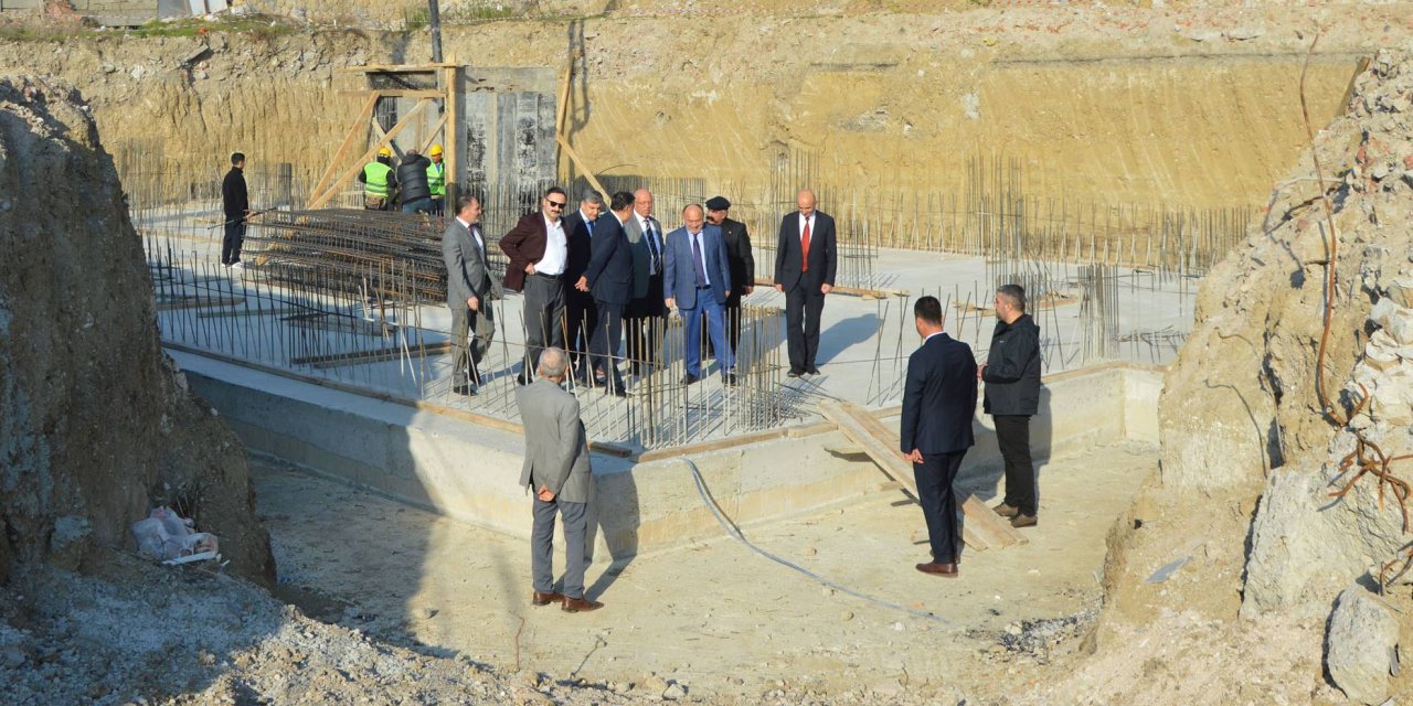 Kur'an Kursu ve Müftülük Hizmet Binalarının temeli atıldı