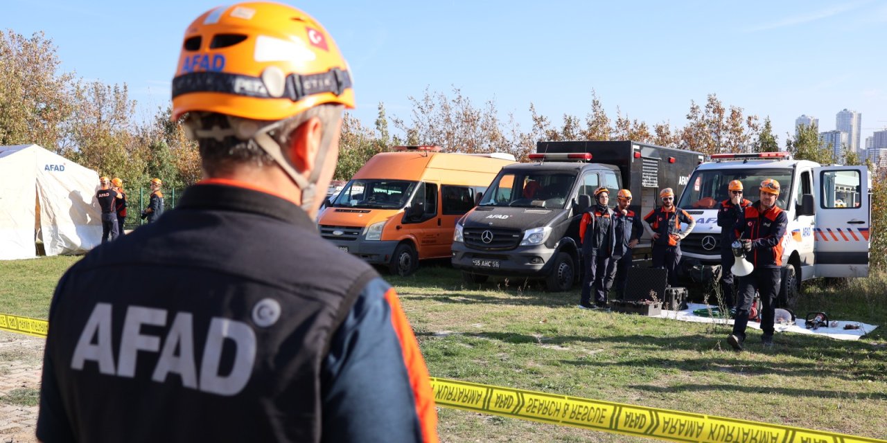 Samsun'da deprem tatbikatı yapıldı