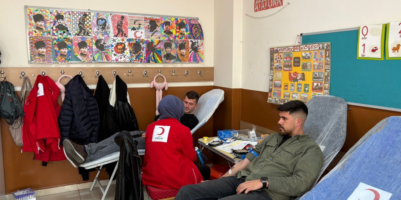 Kan bağışı kampanyası gerçekleştirildi