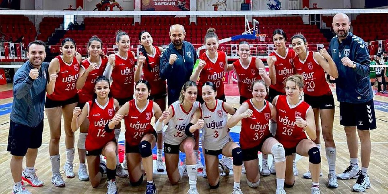 Samsunspor Voleybol’da çeyrek final başarısı