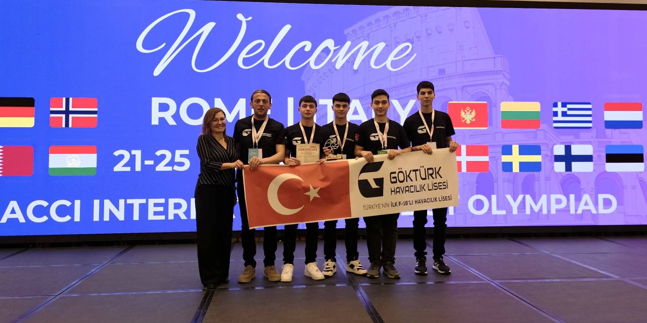 Göktürk Havacılık Lisesi öğrencileri dünya şampiyonu oldu
