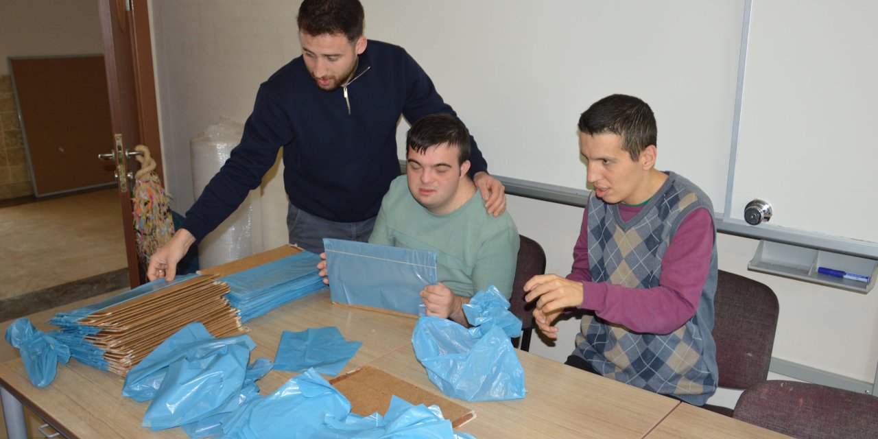 Hayırseverin yaptırdığı okul özel öğrencileri hayata hazırlıyor