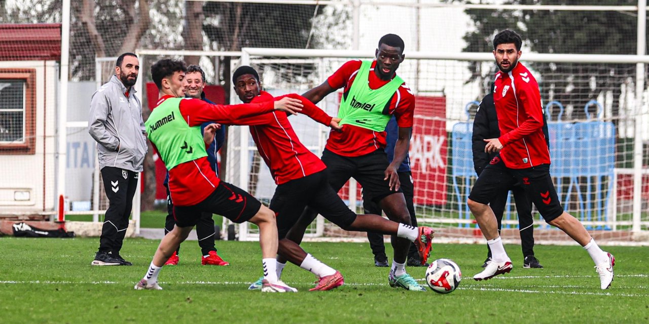 Samsunspor, Galatasaray maçının hazırlıklarını sürdürdü
