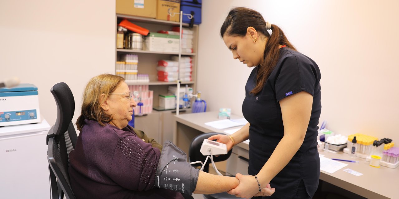 Ücretsiz kapsamlı check-up hizmeti veriliyor