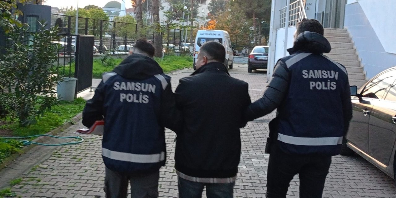 Samsun'da firari hükümlü yakalandı