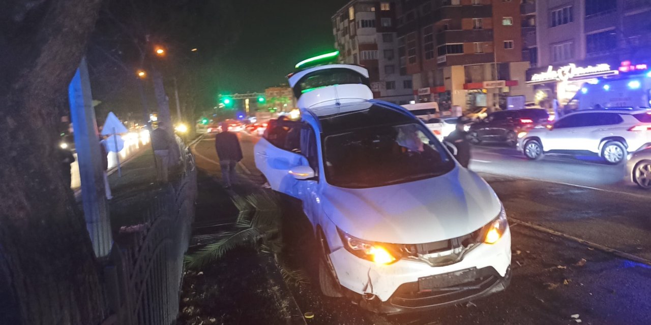 Atakum'da trafik kazası: 2 yaralı