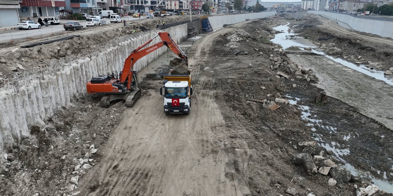 Mert Irmağı ıslah çalışmaları devam ediyor