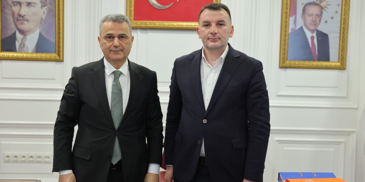 Başkan Harun Kalıntaş’ı Ağırladı