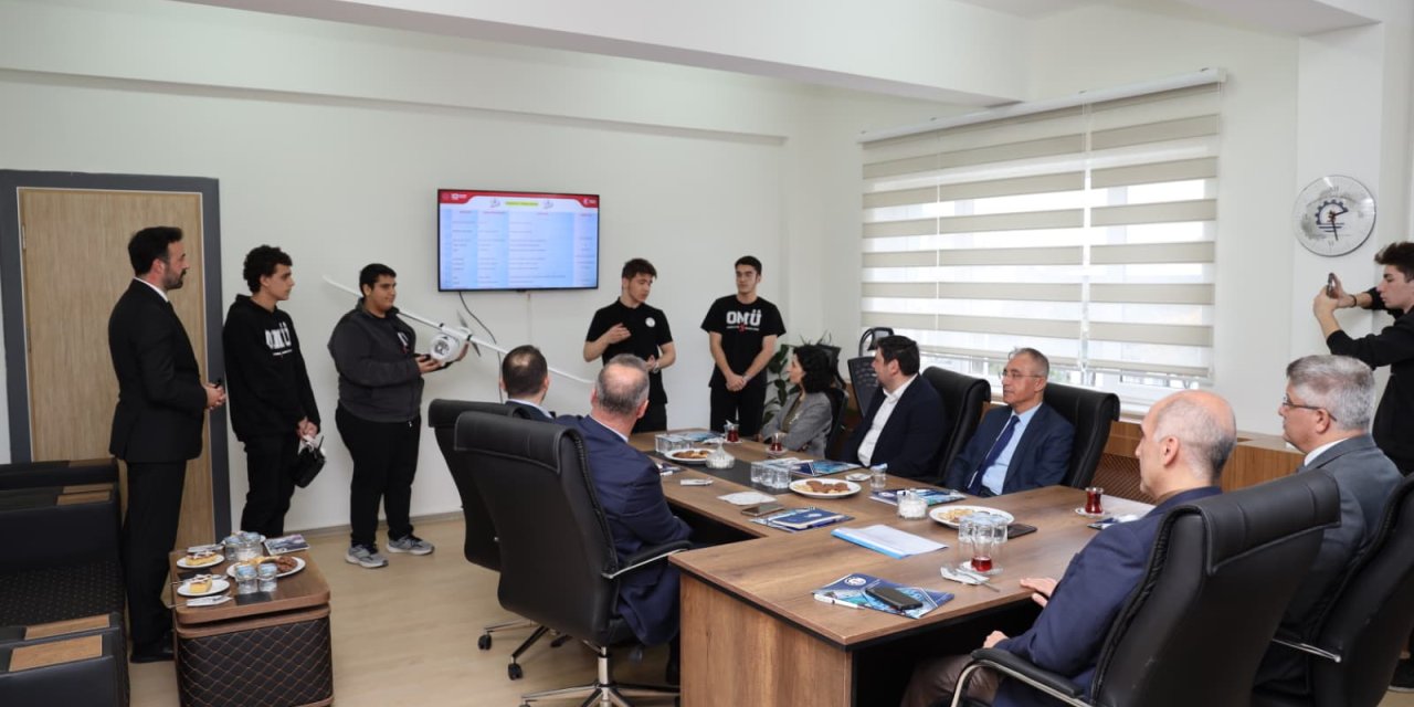 OMÜ MTAL Proje Yürütme Kurulu Toplantısı yapıldı