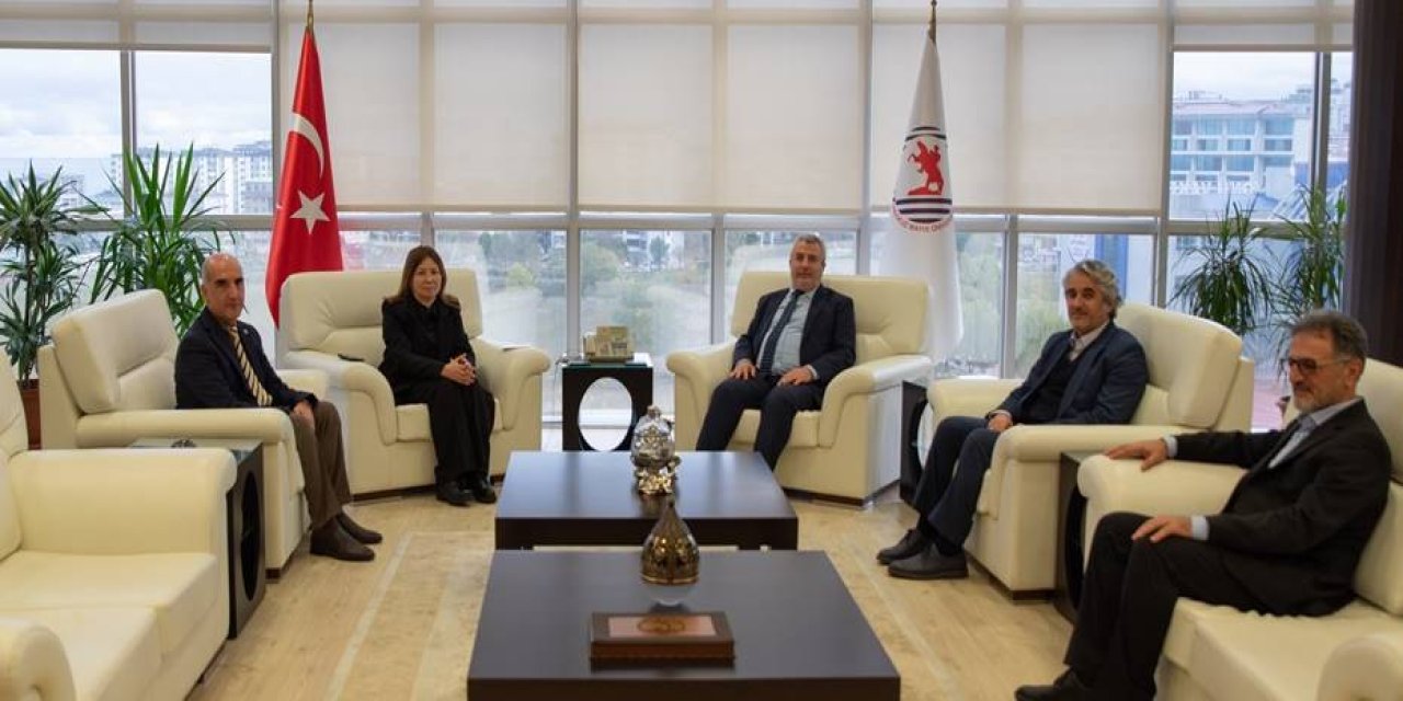 ÖSYM Başkanı Ersoy'dan Rektör Aydın'a ziyaret