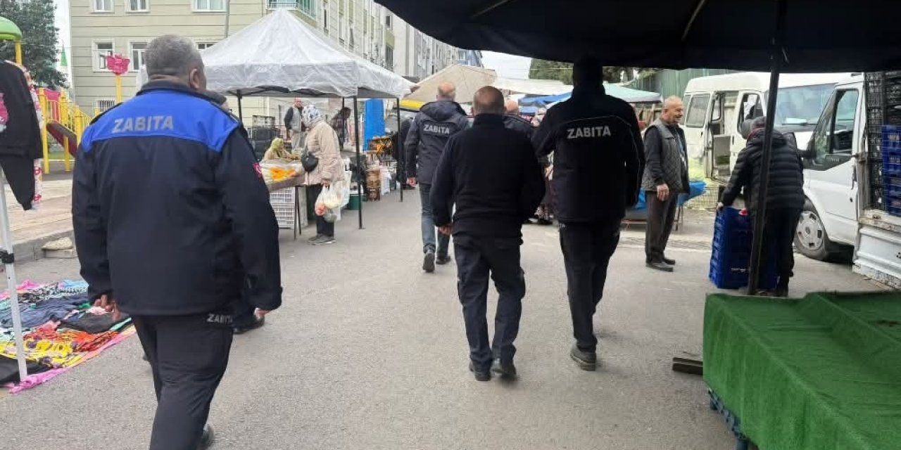 Zabıta ekiplerinden sıkı denetim